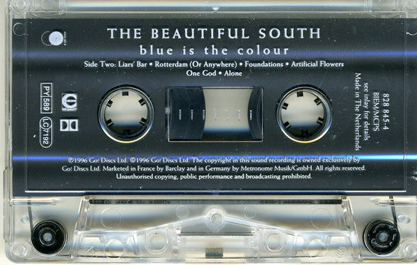 The Beautiful South : Blue Is The Colour (Cass, Album)