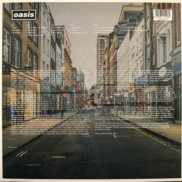 Oasis (2) : (What's The Story) Morning Glory? (2xLP, Album, RE, RM, 30t + LP + Box, Dlx, Ltd, 'Ac)