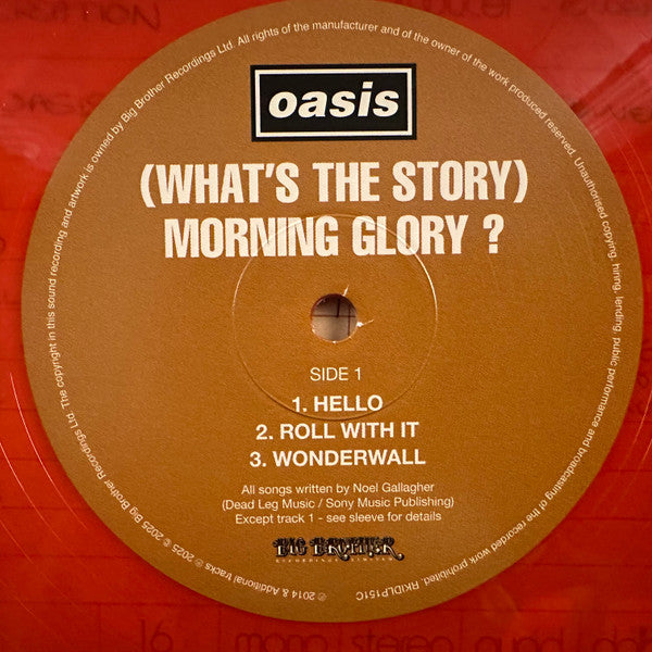 Oasis (2) : (What's The Story) Morning Glory? (2xLP, Album, RE, RM, 30t + LP + Box, Dlx, Ltd, 'Ac)