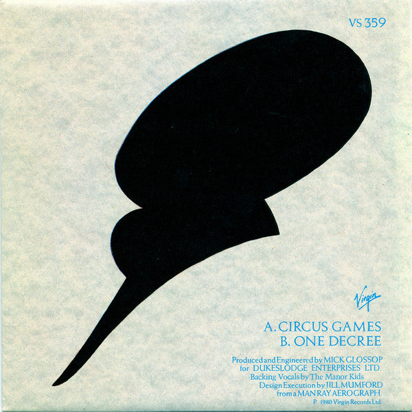 Skids : Circus Games (7", Single, Pos)