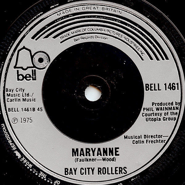 Bay City Rollers : Money Honey (7", Single, RP, Inj)