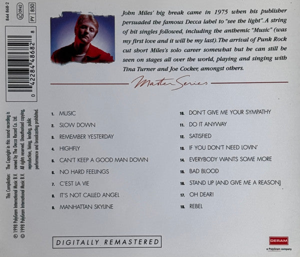 John Miles : John Miles (CD, Comp)