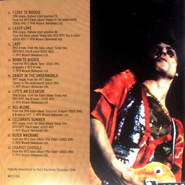 T. Rex : The Very Best Of T.Rex (CD, Comp, RE, RM)
