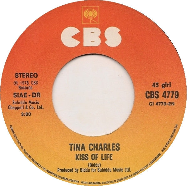 Tina Charles : Dr. Love (7")