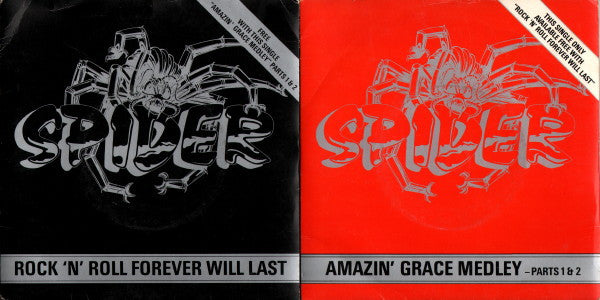 Spider (6) : Rock 'N' Roll Forever Will Last / Amazin' Grace Medley (Parts 1 & 2) (7", Single + 7", Single)
