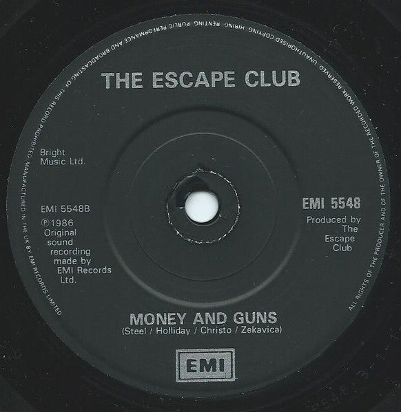 The Escape Club : I Will Be There (7", Single)