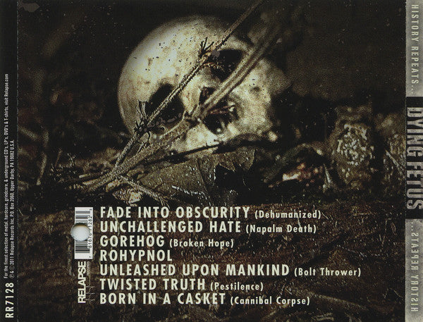 Dying Fetus : History Repeats (CD, EP)