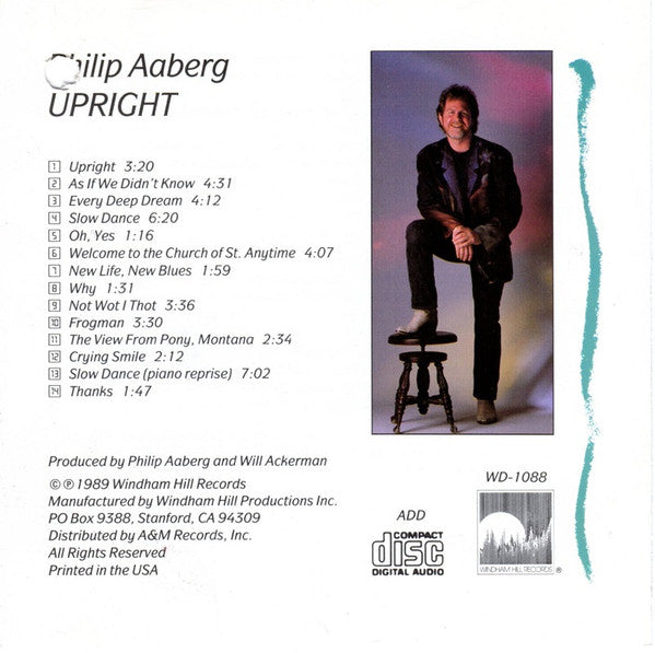 Philip Aaberg : Upright (CD, Album)