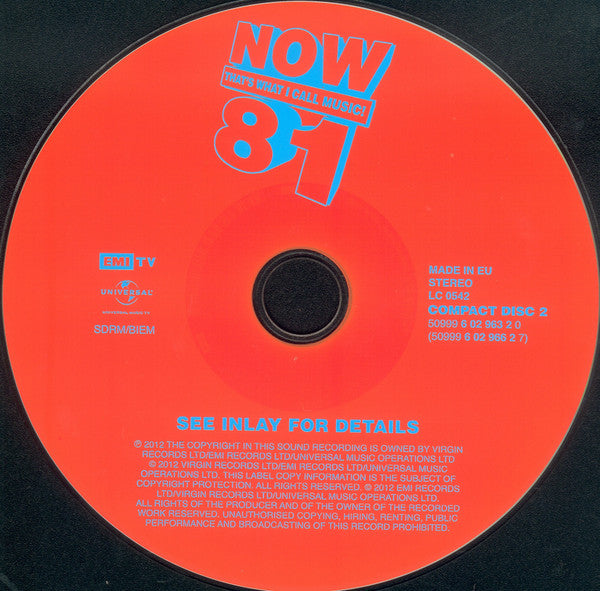 Various : Now That's What I Call Music! 81 (2xCD, Comp)