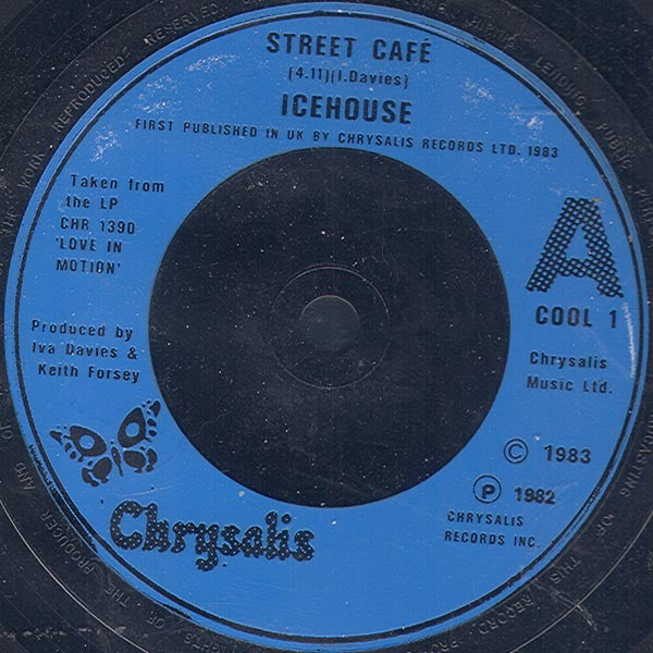 Icehouse : Street Café (7")