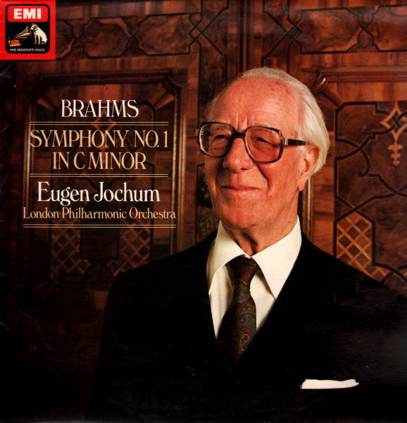 Brahms*, London Philharmonic Orchestra Conducted By Eugen Jochum : Symphony No.1 In C Minor, Op.68 (LP, Quad)