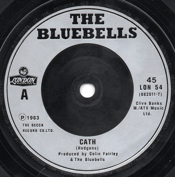 The Bluebells : Cath (7", Single, RE, Sil)