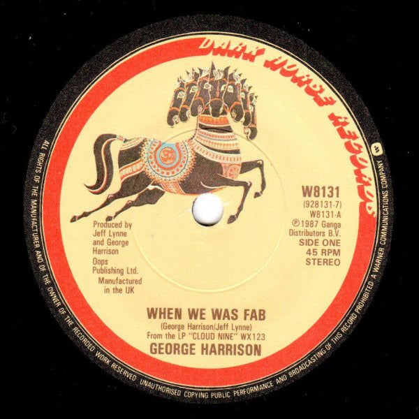 George Harrison : When We Was Fab (7", Single)