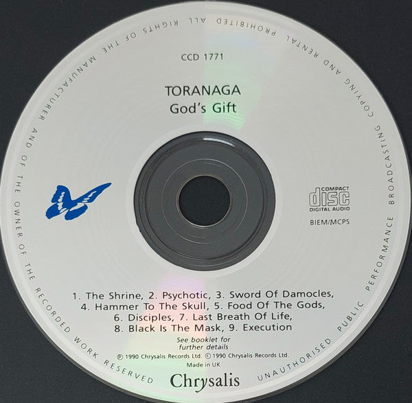 Toranaga : God's Gift (CD, Album)