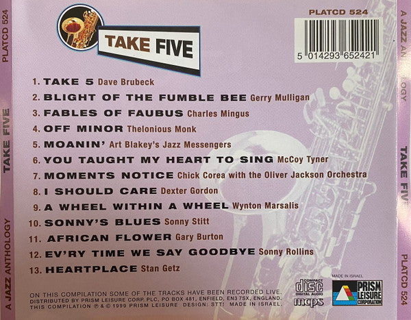 Various : Jazz Anthology (3xCD, Comp)