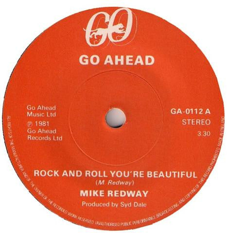 Mike Redway : Rock And Roll You're Beautiful (7")