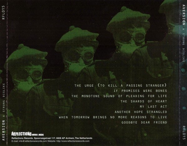 Aversion : A Strong Dislike (CD, Album)