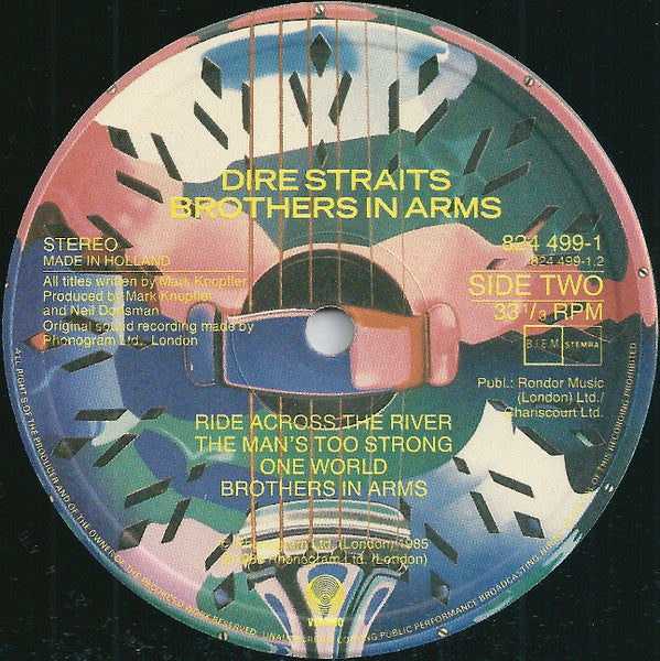 Dire Straits : Brothers In Arms (LP, Album)