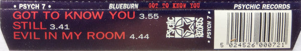Burn (5) : Got To Know You (CD, Single)