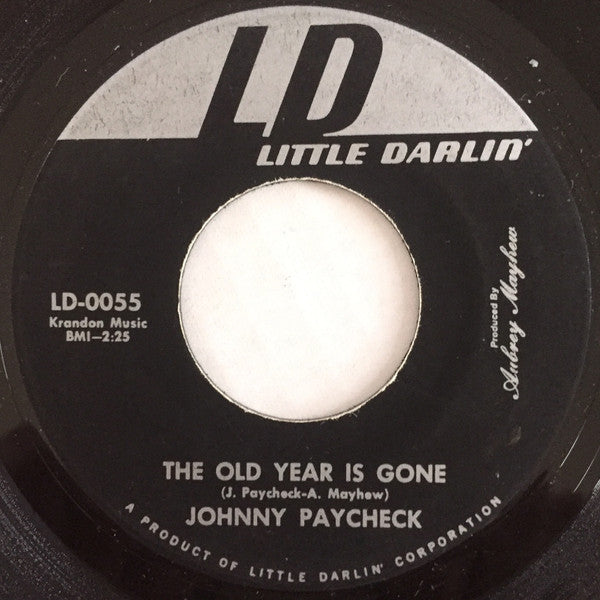 Johnny Paycheck : Jingle Bells / The Old Year Is Gone (7", Single)