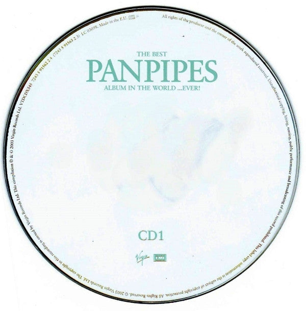 Various : The Best Panpipes Album In The World...Ever! (4xCD, Comp)