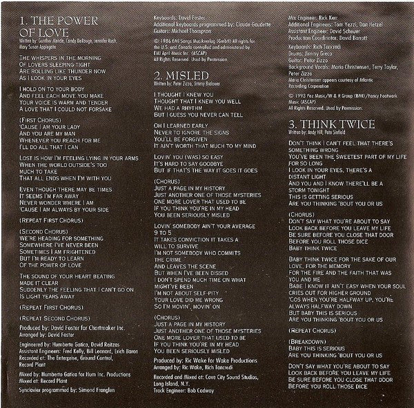 Celine Dion* : The Colour Of My Love (CD, Album, RE)