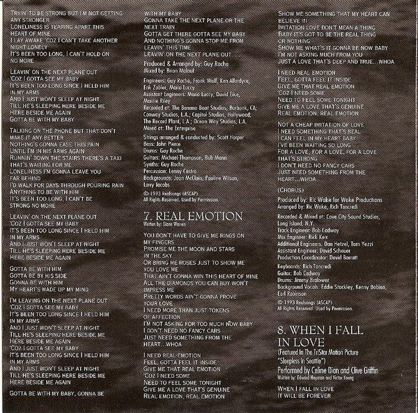 Celine Dion* : The Colour Of My Love (CD, Album, RE)