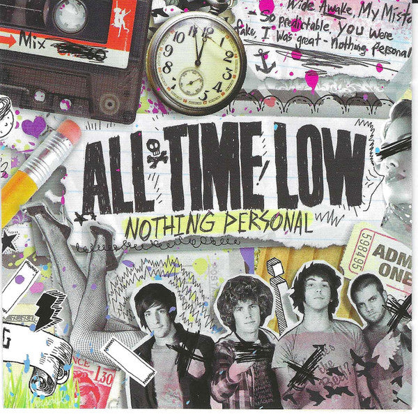 All Time Low : Nothing Personal (CD, Album, Enh)