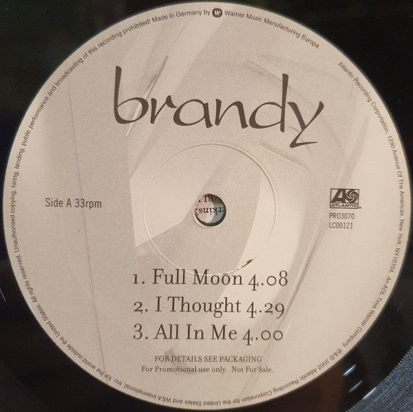 Brandy (2) : Full Moon (12", Promo, Smplr)