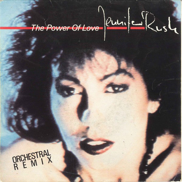 Jennifer Rush : The Power Of Love (Orchestral Remix) (7", Single, RP, Red)