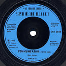 Spandau Ballet : Communication (7", Single, Blu)