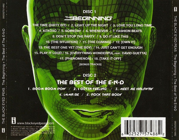 Black Eyed Peas : The Beginning (2xCD, Album, Dlx)