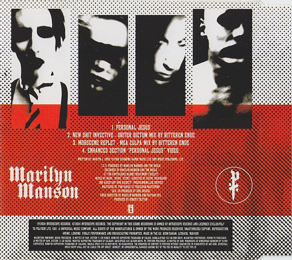 Marilyn Manson : Personal Jesus (CD, Single, Enh)