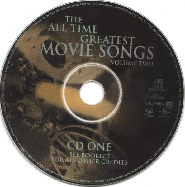 Various : The All Time Greatest Movie Songs Volume Two (2xCD, Comp)