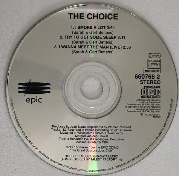 K's Choice : I Smoke A Lot (CD, Maxi)