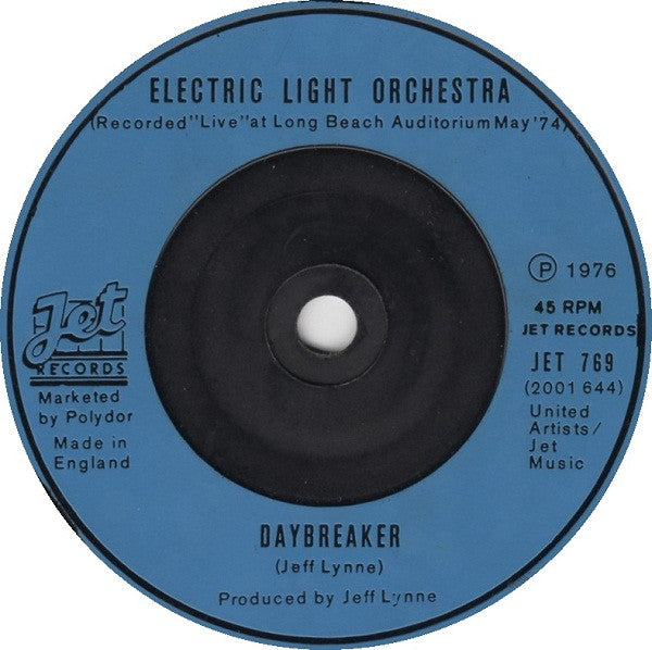 Electric Light Orchestra : Nightrider (7", Single)