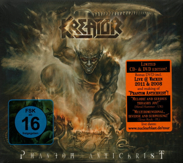 Kreator : Phantom Antichrist (CD, Album, Dig + DVD-V, PAL, Dig + Ltd, Sli)