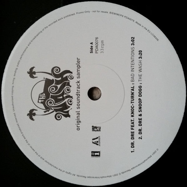 Various : The Wash (Original Soundtrack Sampler) (12", Promo, Smplr)