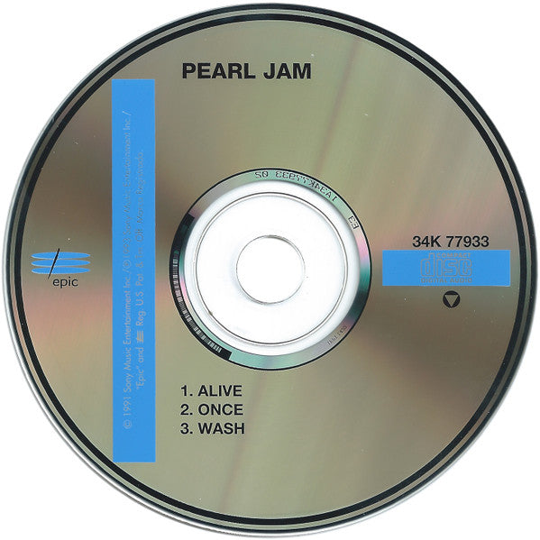 Pearl Jam : Alive (CD, Maxi, RE)