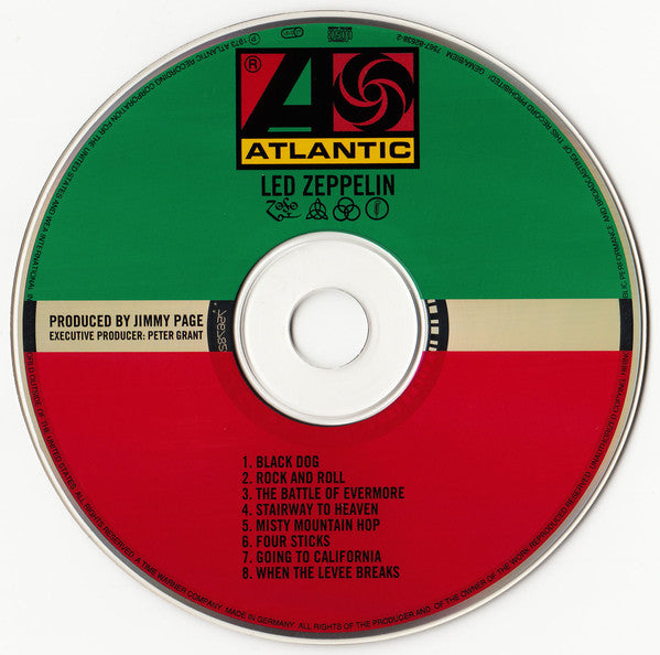 Led Zeppelin : Untitled (CD, Album, RE, RM)