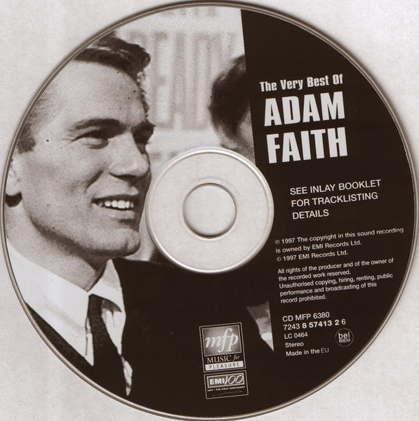 Adam Faith : The Very Best Of Adam Faith (CD, Comp)