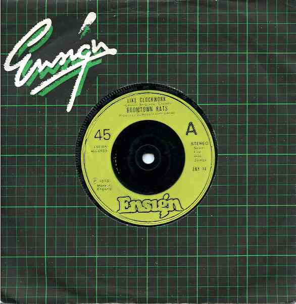 Boomtown Rats* : Like Clockwork (7", Single, Lim)