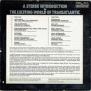 Various : A Stereo Introduction To The Exciting World Of Transatlantic (LP, Comp)