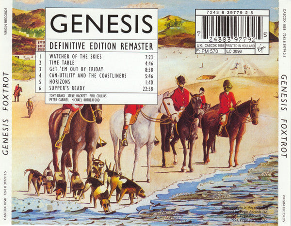 Genesis : Foxtrot (CD, Album, RE, RM)