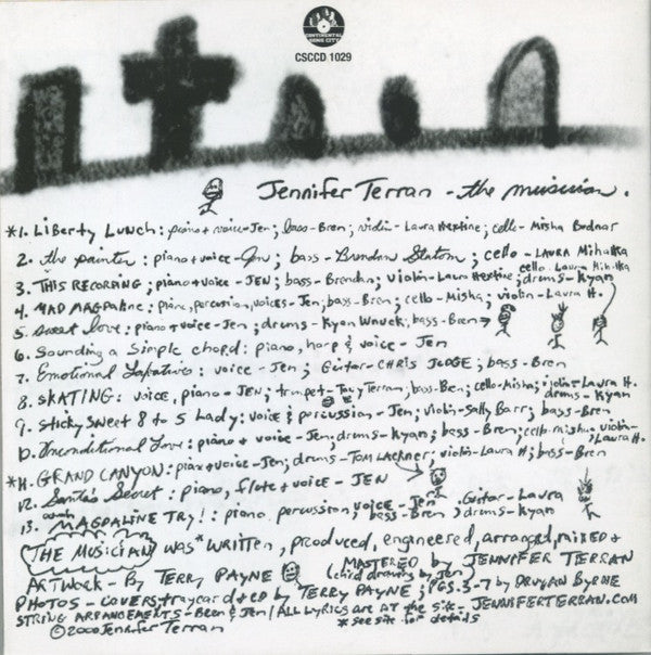 Jennifer Terran : The Musician (CD, Album)