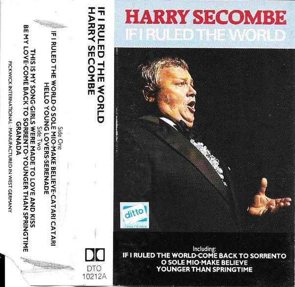 Harry Secombe : If I Ruled The World (2xCass, Comp)
