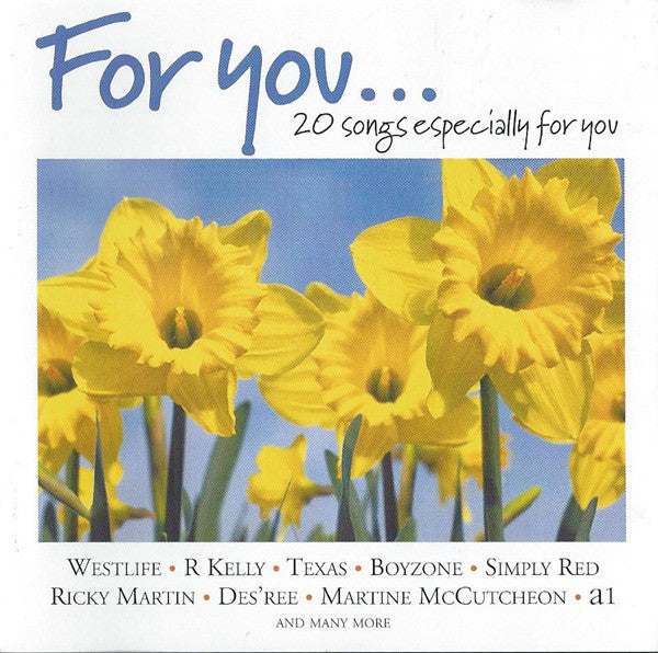 Various : For You... 20 Songs Especially For You (CD, Comp)