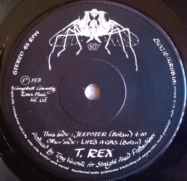 T. Rex : Jeepster (7", Single, Sol)