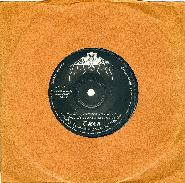 T. Rex : Jeepster (7", Single, Sol)