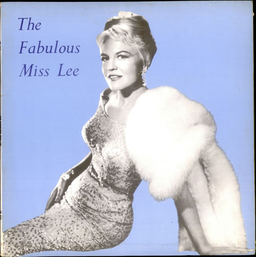 Peggy Lee : The Fabulous Miss Lee (LP, Album, Mono, Club)